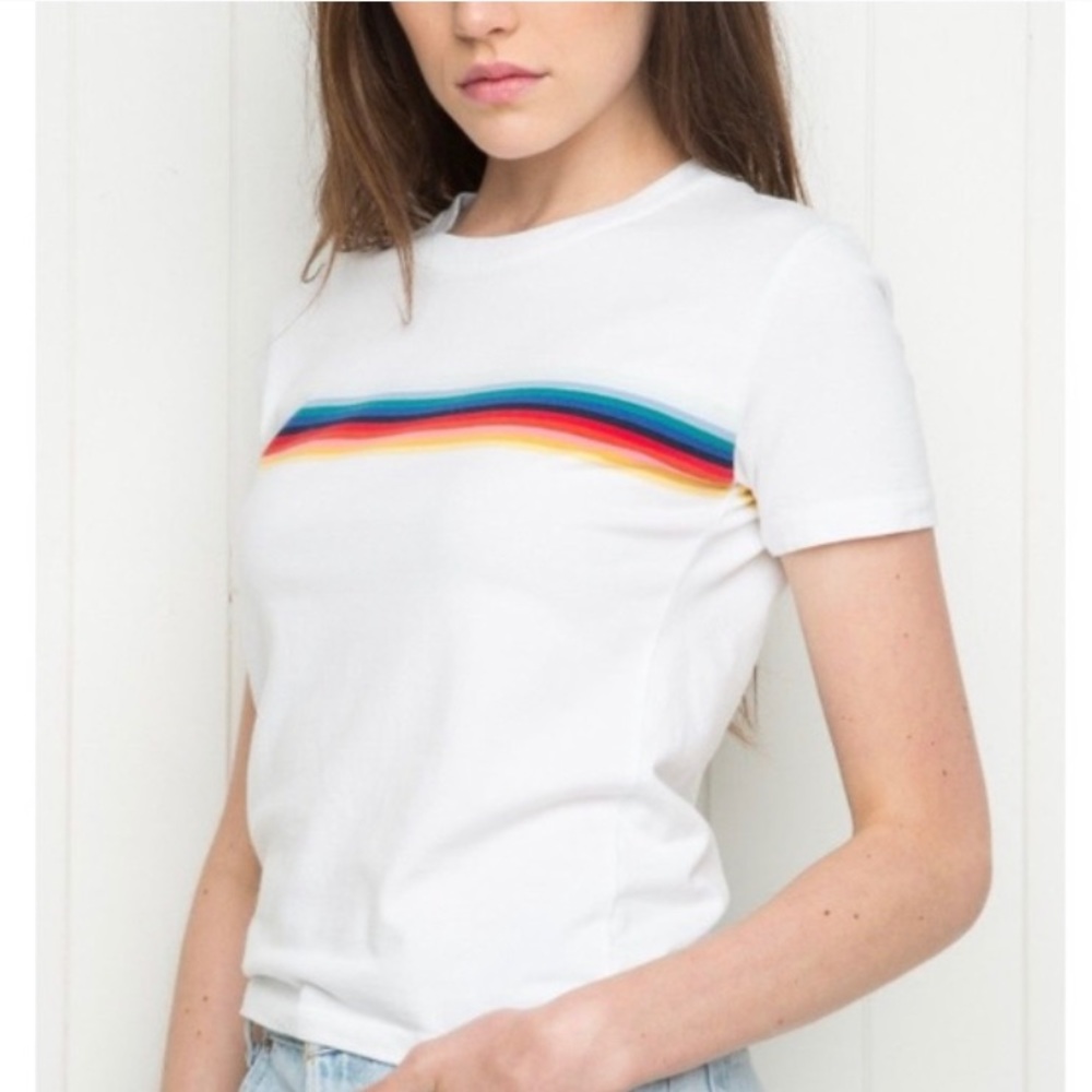 Brandy Melville Rainbow Top